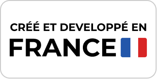 Application créée et développée en France