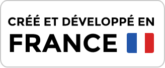 Application créée et développée en France