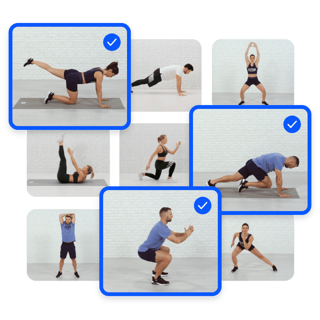 Création d'une séance d'entrainement personnalisée par l'utilisateur